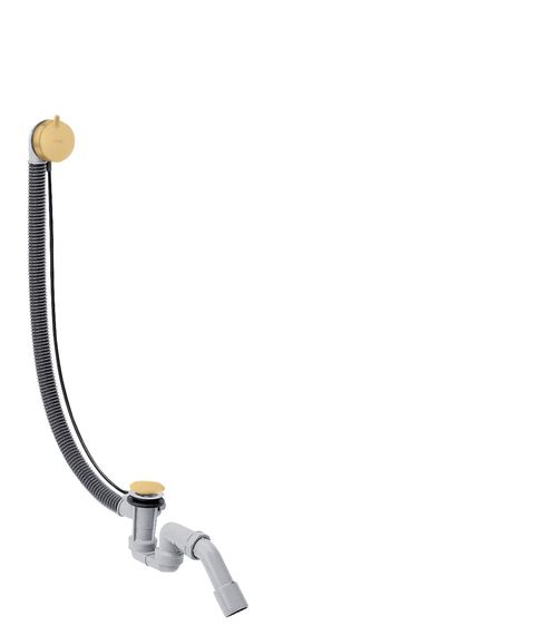 Hansgrohe-HG-Komplettset-Ablauf-und-Ueberlaufgarnitur-fuer-Sonderwannen-Brushed-Gold-Optic-58318250 gallery number 1